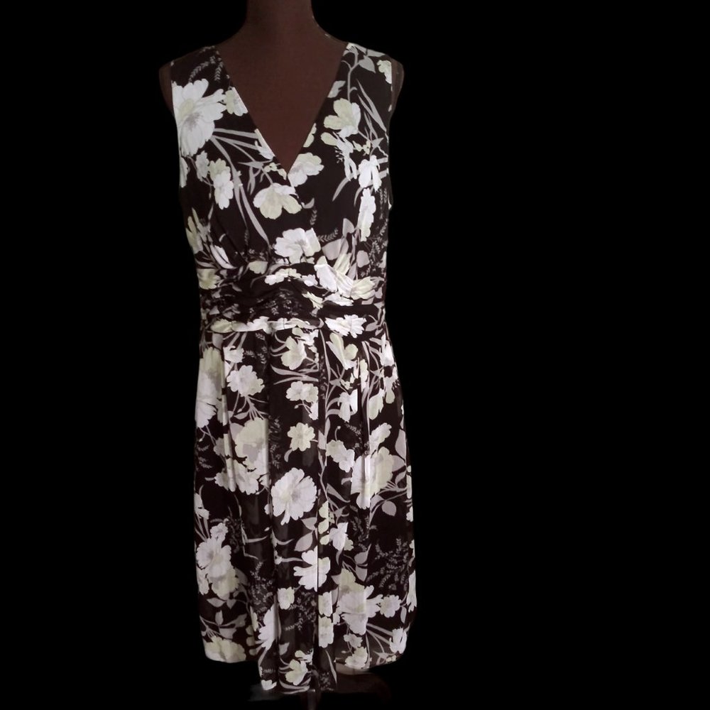 Studio I Midi Dress, Size 14 Dress, Vintage Dress, Plus Size Woman,, Retro Drss